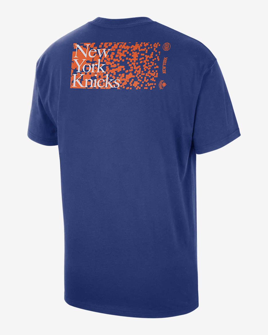 New York Knicks Men s Nike NBA Max90 T Shirt. Nike